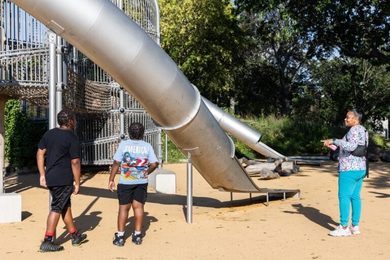 People at the playground