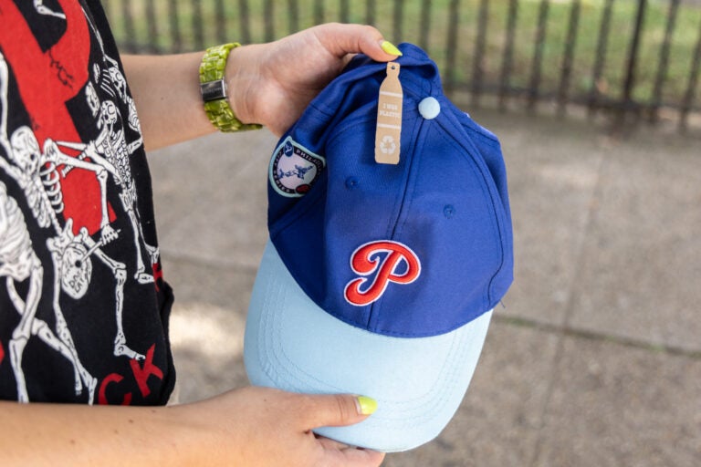 a Phillies/PGW hat