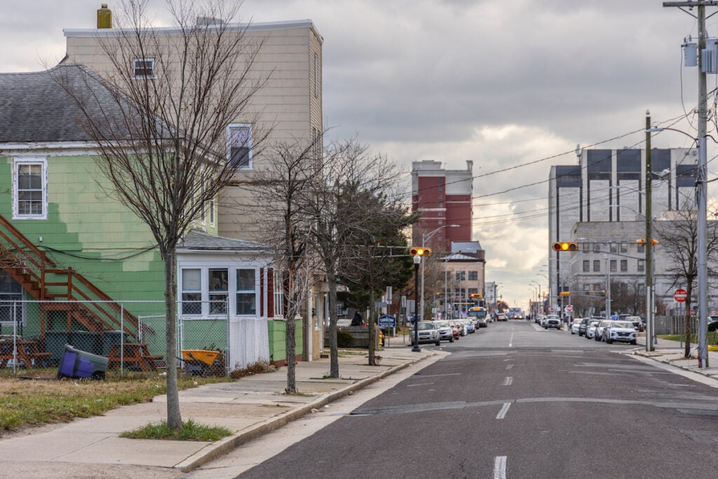 A street in Atlantic City