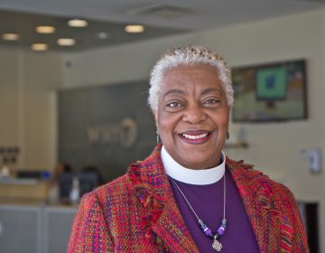 Bishop Patricia Ann Curtis Davenport is the first African-American woman to become a bishop of the Southeastern Pennsylvania Evangelical Lutheran Church in America. (Kimberly Paynter/WHYY)