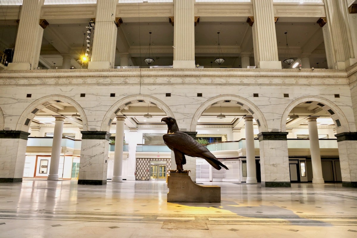 Inside the Wanamaker Building