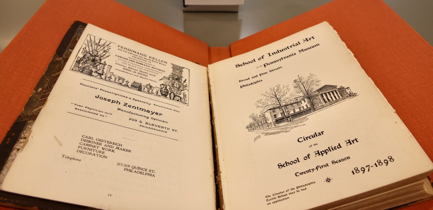 a printed work about The School of Industrial Art