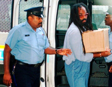 Mumia Abu-Jamal, convicted in the 1981 murder of Philadelphia police Officer Daniel Faulkner, in Philadelphia.