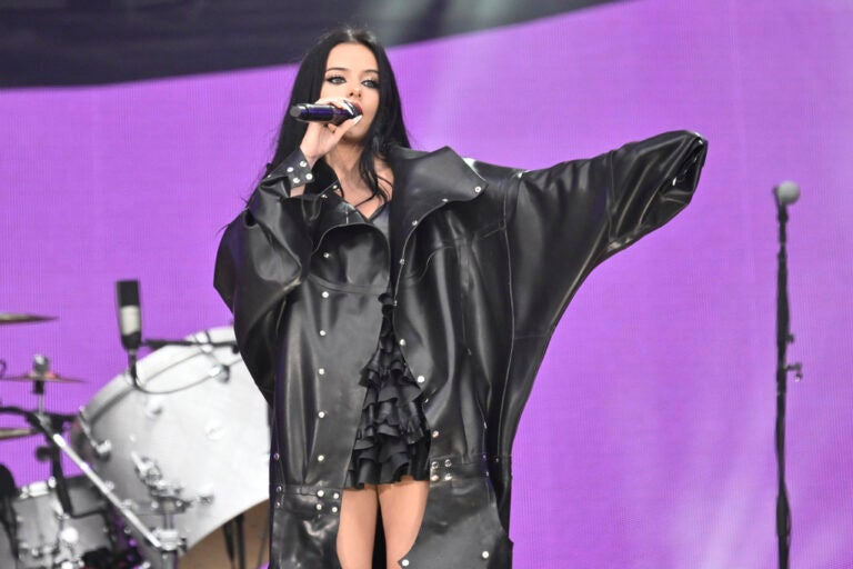 Musical artist Jessie Murph performs on stage