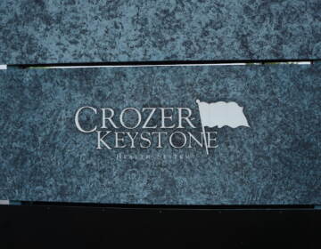 Sign for Crozer Health