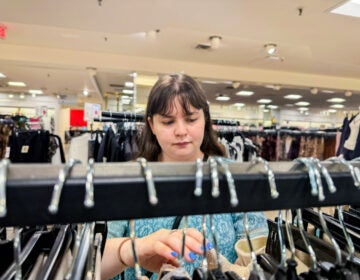 Sarah Bailey shops through clothes