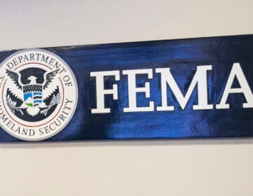 a FEMA sign