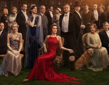 Hugh Bonneville, Paul Giamatti, Dominic West, and Michelle Dockery in Downton Abbey: The Grand Finale (2025)