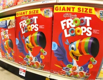 Kellogg's Front Loops on a shelf
