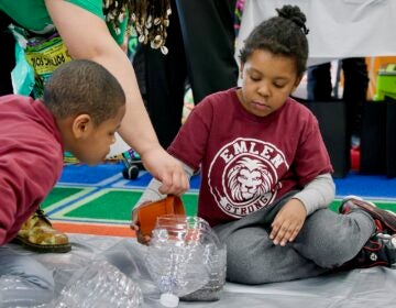 Students at Emlen Elementary School