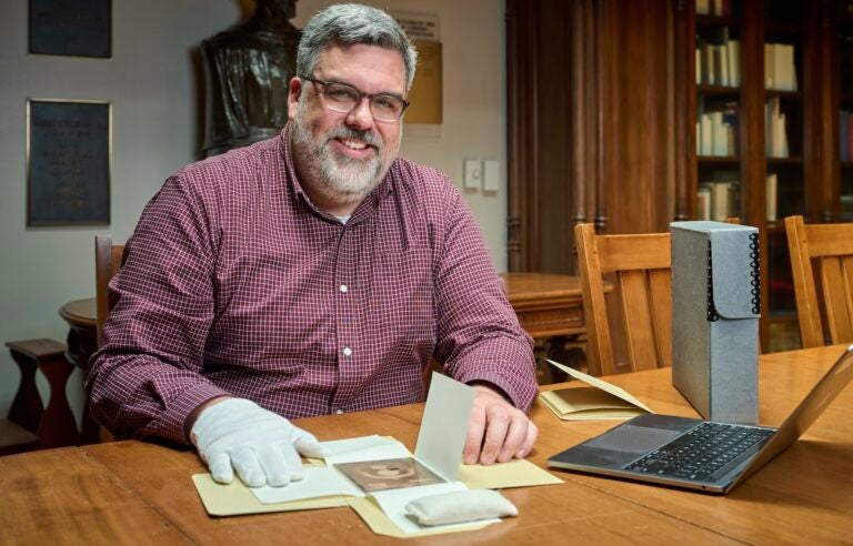University of Pennsylvania archivist John Bence