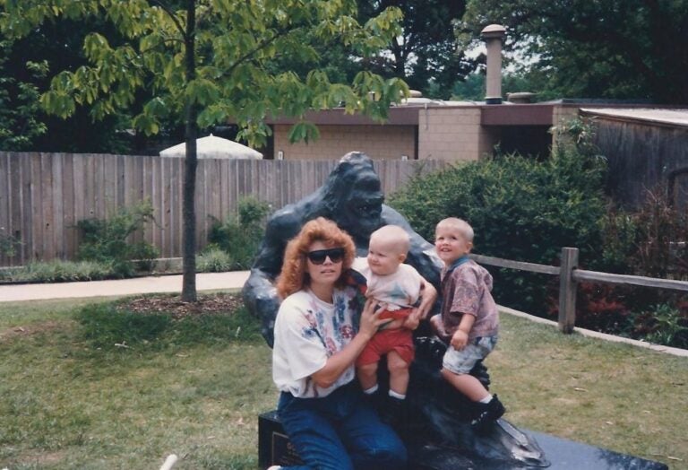 Kathy Sanders lost her two grandsons, Colton (middle) and Chase (right), in the Oklahoma City Bombing terrorist attack. (Courtesy of Kathy Sanders)