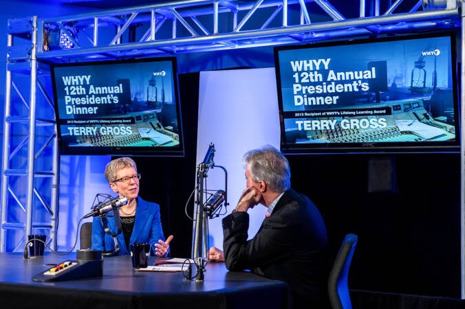 Scott Simon interviewing Terry Gross