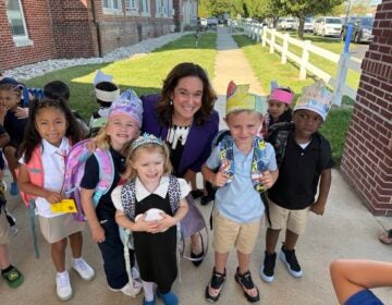 Woodbridge School District students posing for photo