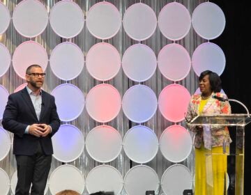 Michael DelBene and Mayor Cherelle Parker speak about July 4, 2025