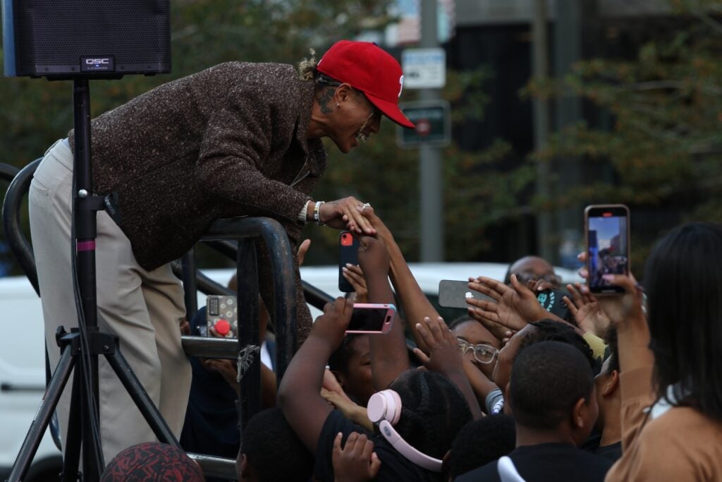 WNBA champion and Unrivaled athlete Natasha Cloud