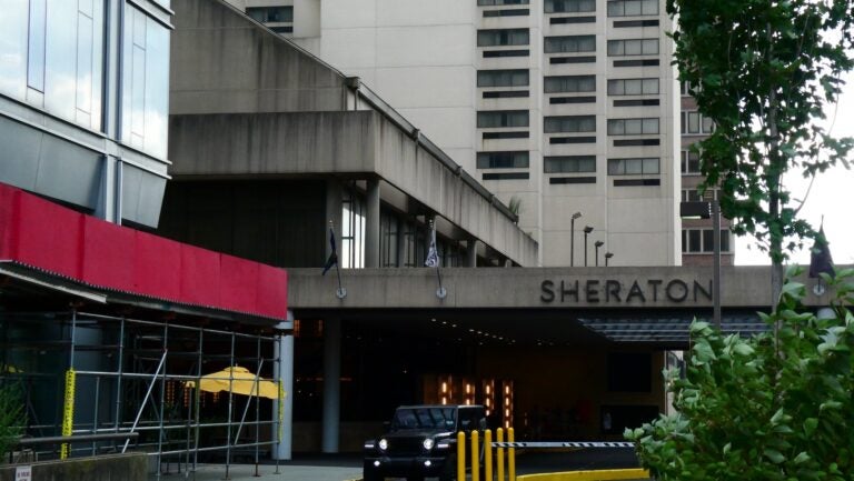 The Sheraton hotel in Center City