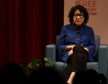 Supreme Court Justice Sonia Sotomayor speaking