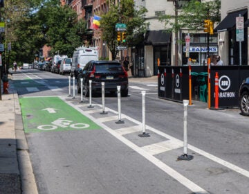 Spruce Street in Center City Philadelphia