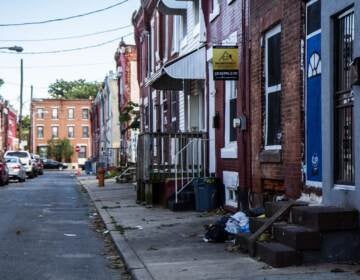 Rowhouses in Philly