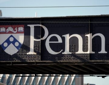 A University of Pennsylvania sign
