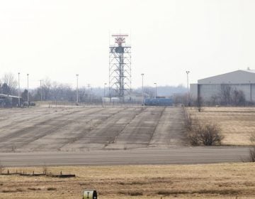 The former Naval Air Station Joint Reserve Base Willow Grove and present day Horsham Air Guard Station is shown Thursday, March 10, 2016, in Horsham, Pa. The military is checking whether chemicals from firefighting foam might have contaminated groundwater at hundreds of sites nationwide and potentially tainted drinking water, the Defense Department said. (Matt Rourke/AP Photo)