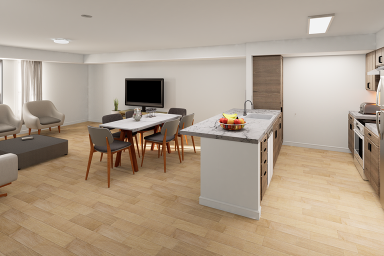 A rendering for Sepviva Lofts